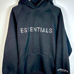 FEAR OF GOD ESSENTIALS rubberized soft-touch Hoodie
